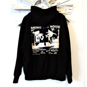 Yellow Rat Bastard YRB NYC "Bring the Noize" Graphic Full Zip Hoodie Size XL
